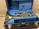 Yamaha Ymp-201m Japan Marching Mellophone With Case And Mouthpiece