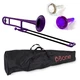 pInstruments Jiggs pBone-Plastic Trombone-Purple, (PBONE1P)