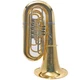 Eastman EBB825VG Professional 5/4 BBb Tuba in Gold Brass SN Y2501557