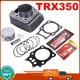 Cylinder Piston Gasket Top End Rebuild Kit For Honda Rancher TRX350 2000-06 USA