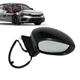 3 pins Fit For 22-23 Honda Civic Power Adjust Black Mirror Right Passenger Side