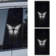 Dogary 2 PCS B Pillar Sticker Decal, Starry Sky 2 PCS, Multicolored #01 