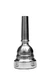 Parduba Silver Small Shank Trombone Mouthpiece, 3 NEW! Ships Fast!