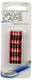 Red Billet Aluminum Style Car/Truck Tire Valve Cap (Pack of 4)