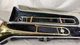 Brass Selmer Bundy Trombone w/ Bach 12C Mouthpiece & Case, USA, Good Condition