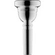Laskey Classic Series Large Shank Trombone Mouthpiece in Silver 57MD