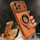 For iPhone 17 Pro Max 16 15 14 13 Diamond Case Mag Safe Ring Stand Lens Cover