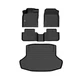 GINOWY-Floor Mats & Cargo Liner for Honda Civic 2022-2025 2026 (Only Sedan No...