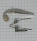 King Trombone 2103F - 3B Style Tenor Water Key Replacement Kit, Silver