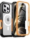 Red2Fire Designed for iPhone 16 Pro Max Case Built-in 9H Tempered Glass   