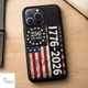 Patriotic Flag Phone Case, 1776 Americana 4th Of July Tough Case For Iphone 