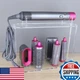 Lumclaw Storage Holder Compatible For Dyson Styler Accessories Acrylic 6 Holes