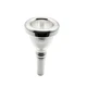 Missmore 24AW Silver-Plated Tuba Mouthpiece &ndash; Professional Grade Silver