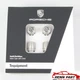 Genuine Porsche Silver Valve Stem Cap with Black Crest Set 991-044-602-68