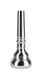 BACH cornet mouthpiece Worthy Arisan 6 silver-plated finish