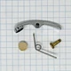 King Water Key Tuning Slide Replacement Kit - Nickel with Lacquer Screw