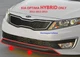 Front Bumper Lower Spoiler Chin Lip Splitter ⭐OEM⭐ Kia Optima HYBRID 2011-2013