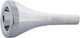 King baritone/trombone mouthpiece (thin tube) [K-BAR] silver plated marching bra