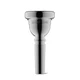 Laskey 57MD Classic Trombone Mouthpiece in Silver Plate - Large Shank
