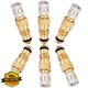 3DSKY Tractor Tire Valve Stem Set TR218A TR618A Metal 6PK