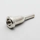 Genuine Bach Silver Megatone Cornet Mouthpiece, 1C NEW! Ships Fast!