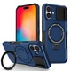 Rugged Magnetic For iPhone 17 Pro Max 16 15 14 13 12 11 with Slide Camera Cover