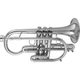 Getzen 3810 Custom Series C Cornet Silver
