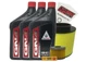 2000-2006 Honda TRX 350 TRX350 Rancher 2x4 ATV Complete Oil Change Tune-Up Kit