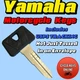 1980-1983 Yamaha Motorcycle keys cut to code key codes D34344-D44331