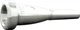 Bach Silver Plated Trumpet Megatone Mouthpiece - K351