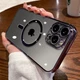 Metal Magnetic High-end luxury For iPhone 14 Pro Max Phone Case Wireless Charger