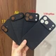 Genuine Aramid Carbon Fiber Case for iPhone 17 Pro Max Matte Ultra Thin Cover
