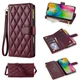For Various Phone Crossbody Zipper Flip Leather Card Wallet Case Bag Stand Cover