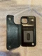 iPhone 13 Wallet Case Card Holder, PU Black