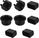 8pcs Tailgate Hinge Inserts Bushing Kit, Part # 38641 Black ABS Tailgate Bushing