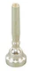 BACH trumpet mouthpiece 5C silver-plated finish