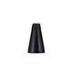 SIERRA Trumpet Mute, Lightweight Practice Trumpet Mute Silencer (Black)