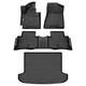 GINOWY-Floor Mats & Cargo Liner for Hyundai Tucson 2016-2021, TPE Rubber All ...