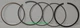 HONDA OEM PISTON RING SET STD 1985-1989 ATC350X TRX350 TRX350D 13011-HA5-305