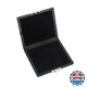 Kodrily Reed Case Wood 3 Slots Pu Leather Bassoon Reed Case Holder Black