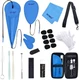 Saxophone Cleaning Kit Maintenance Cork Grease Swab Strap Cloth Reed Case Thumb