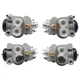 Front Left&Right Brake Wheel Cylinders Set All 4 for Honda TRX350 TRX400 TRX5...