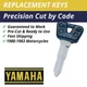 Yamaha Motorcycle Ignition Key Cut to Code Replacement B34344-B44331