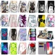 For Apple iPhone 15 Leather Flip Wallet Bracket Phone Case Skin Cover