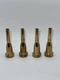 Bach Megatone 1C Trumpet Mouthpiece Gold Plated &ndash; Excellent Condition! - Used