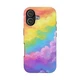 Rainbow Cloud Colorful Tough Phone Case For IPhone