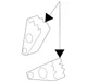 Genuine GM Vent Valve Lever 13263335