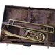 Yamaha YBL-421G Single Rotar Bass Trombone Bb/F Gold Brass Bell