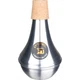 Protec Liberty Aluminum Trumpet Practice Mute Silver Free Blowing High Quality