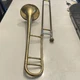 VINTAGE 1960s Bundy Trombone w/Case, Mouthpiece, & Accessories